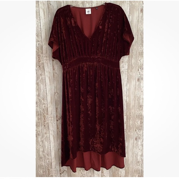 CAbi Dresses & Skirts - Cabi Women's Size Medium Crushed Velvet Grace Tribute Dress Dress